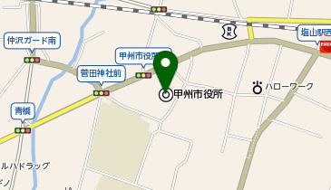 セブン銀行 甲州市役所本庁舎 共同出張所の地図画像