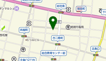 セブンイレブン 姫路古二階町店の地図画像