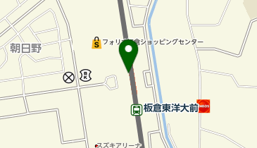 セブン銀行 東武鉄道 日光線 板倉東洋大前駅 共同出張所の地図画像