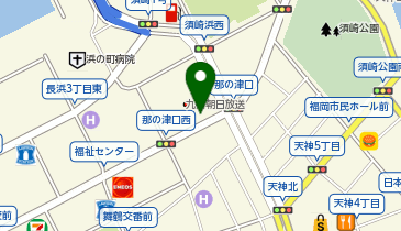 セブンイレブン 福岡長浜1丁目店の地図画像