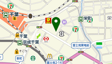 セブンイレブン 千葉富士見東店の地図画像