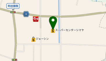 セブン銀行 スーパーセンターシマヤ立山店 共同出張所の地図画像