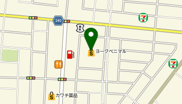 セブン銀行 ヨークベニマル いわき泉店 共同出張所の地図画像