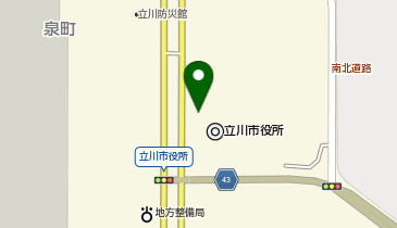 セブンイレブン 立川市役所店の地図画像