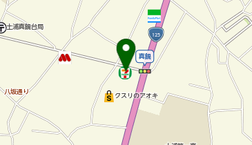 セブンイレブン 土浦真鍋店の地図画像
