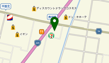 セブンイレブン 小松長田南店の地図画像