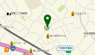 セブンイレブン 板橋赤塚一番通り店の地図画像