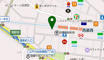 セブンイレブン 江戸川西葛西6丁目西店の地図画像