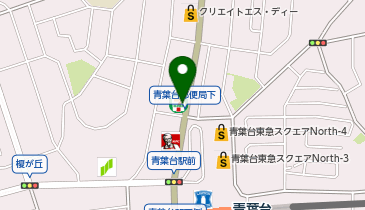 セブンイレブン 横浜青葉台駅前店の地図画像