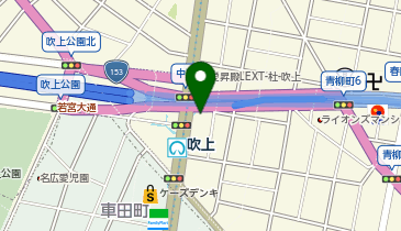 セブンイレブン 名古屋吹上駅前店の地図画像