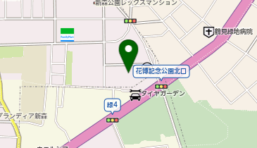 セブン銀行 万代 新森店 共同出張所の地図画像