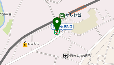 セブンイレブン 海老名かしわ台駅前店の地図画像