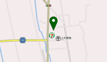 セブンイレブン つくば上大島店の地図画像