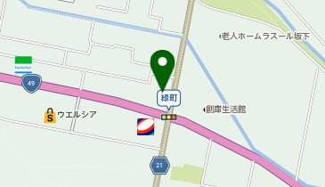 セブンイレブン 会津坂下古町店の地図画像