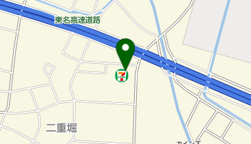 セブンイレブン 小牧二重堀店の地図画像