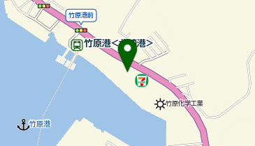 セブンイレブン 竹原港町店の地図画像