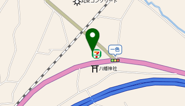 セブンイレブン 米原一色店の地図画像