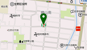セブンイレブン 大阪勝山南4丁目店の地図画像