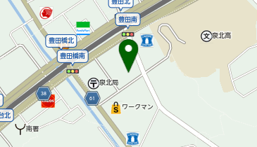 セブンイレブン 堺豊田南店の地図画像