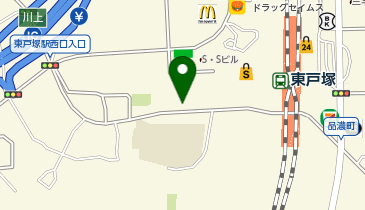セブンイレブン 横浜東戸塚川上町店の地図画像