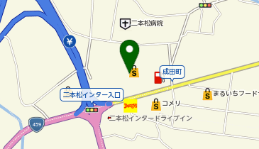 セブン銀行 ヨークベニマル 二本松インター店 共同出張所の地図画像