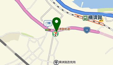 セブンイレブン 横須賀逸見店の地図画像