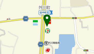 セブンイレブン 大和郡山外川町店の地図画像