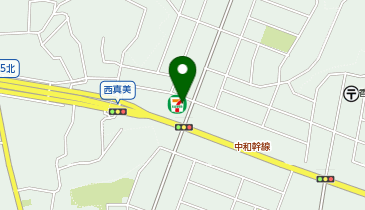 セブンイレブン 香芝西真美店の地図画像