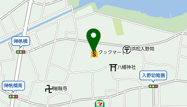 セブン銀行 クックマート 佐鳴湖南店 共同出張所の地図画像