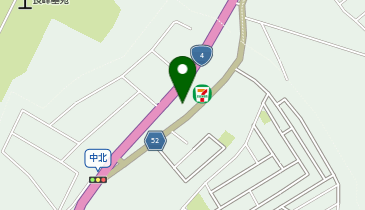 セブンイレブン 矢板中店の地図画像