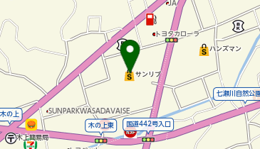 セブン銀行 サンリブわさだ 共同出張所の地図画像