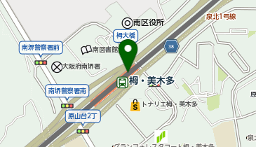 セブンイレブン 南海栂・美木多駅店の地図画像