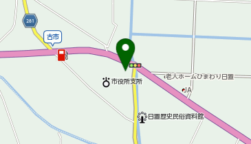 セブンイレブン 長門日置上店の地図画像