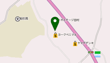 セブン銀行 ヨークベニマル メガステージ田村店 共同出張所の地図画像