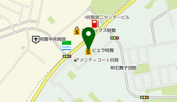 セブン銀行 フレッシュバザール神戸ビエラ明舞店 共同出張所の地図画像