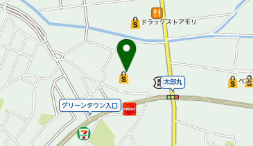 セブン銀行 にしてつストアレガネット福津店 共同出張所の地図画像