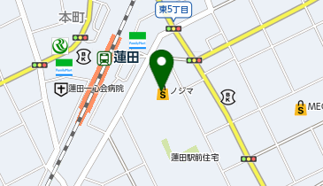 セブン銀行 東武ストア蓮田マイン 共同出張所の地図画像