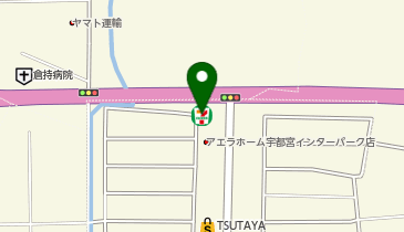 セブンイレブン 宇都宮インターパーク店の地図画像
