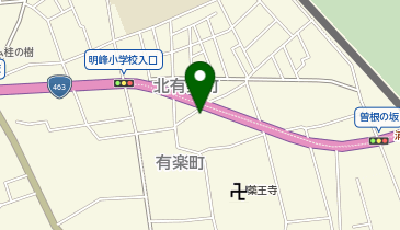 セブンイレブン 所沢有楽町店の地図画像
