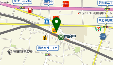 セブンイレブン 京王東府中駅店の地図画像
