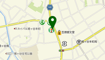セブンイレブン 鳩ヶ谷本町店の地図画像