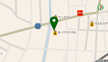 セブン銀行 ヨークベニマル 保原店 共同出張所の地図画像