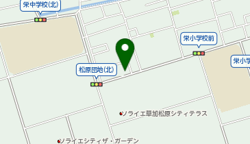 セブンイレブン 草加松原5丁目店の地図画像