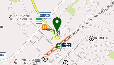 セブンイレブン 豊田駅北口店の地図画像