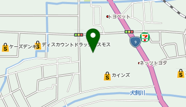 セブン銀行 マツモト大井南店 共同出張所の地図画像