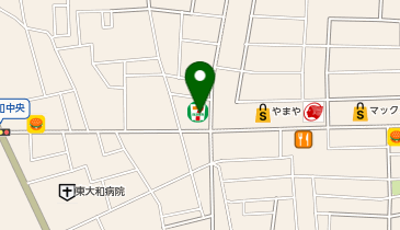 セブンイレブン 東大和中央店の地図画像