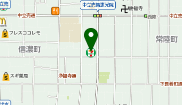 セブンイレブン 智恵光院上長者町店の地図画像