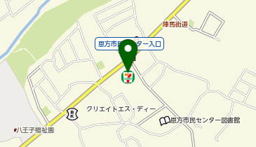 セブンイレブン 八王子西寺方店の地図画像