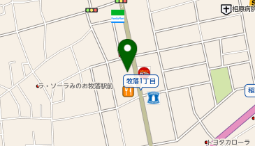 セブンイレブン 箕面牧落1丁目店の地図画像