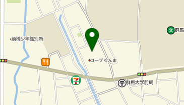 セブン銀行 コープぐんま 昭和店 共同出張所の地図画像